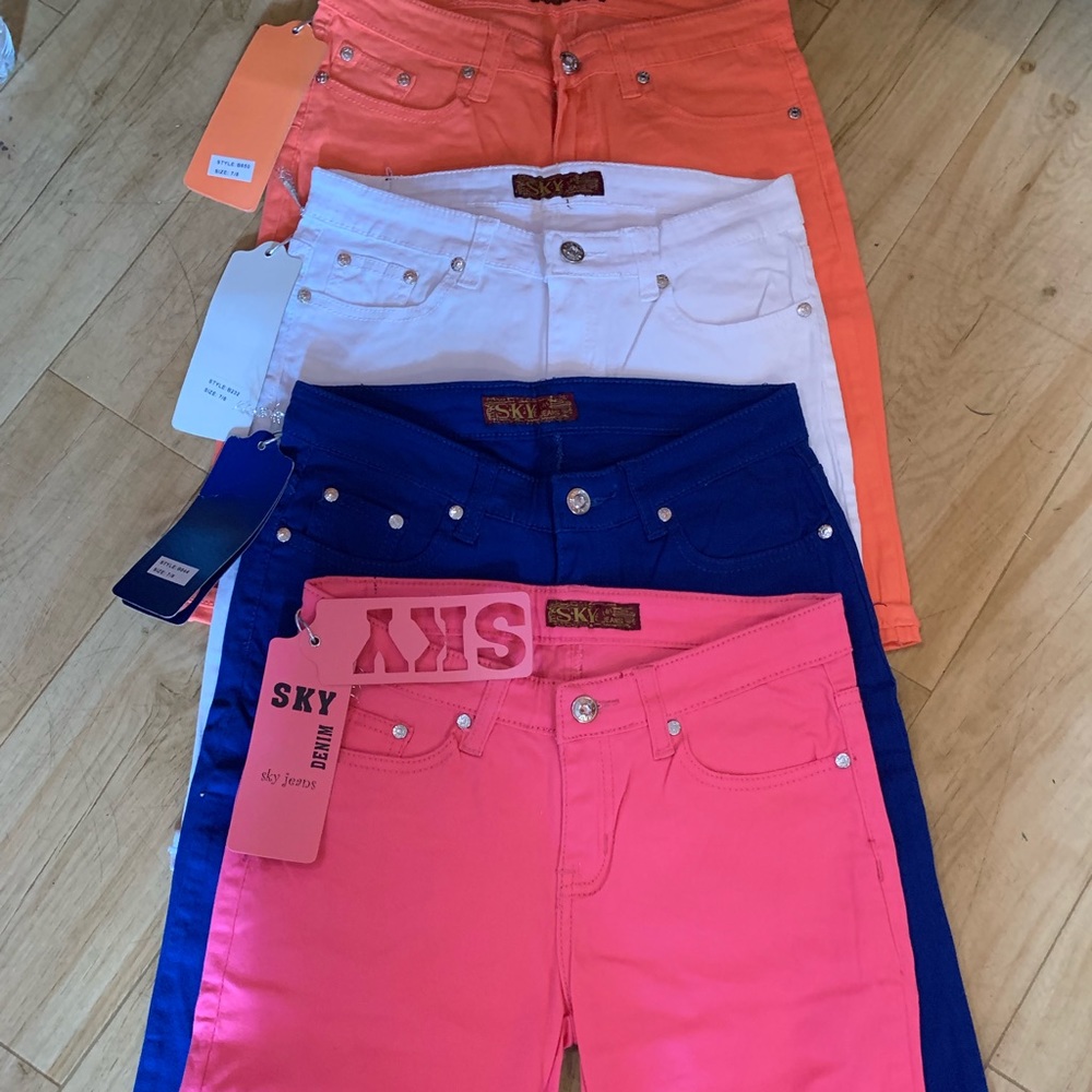 Sky Jeans Columbian Butt Lifting Jean Shorts